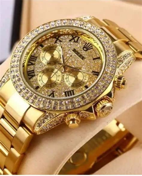 rolex gold with diamond|rolex full diamond watch price.